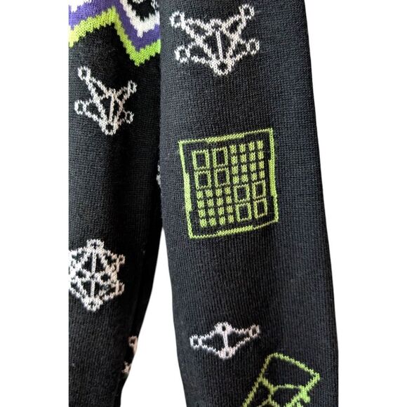 RARE Limited Edition NVIDIA Holiday Knit Sweater Ugly Christmas PC Gamer XS/S - Picture 6 of 10